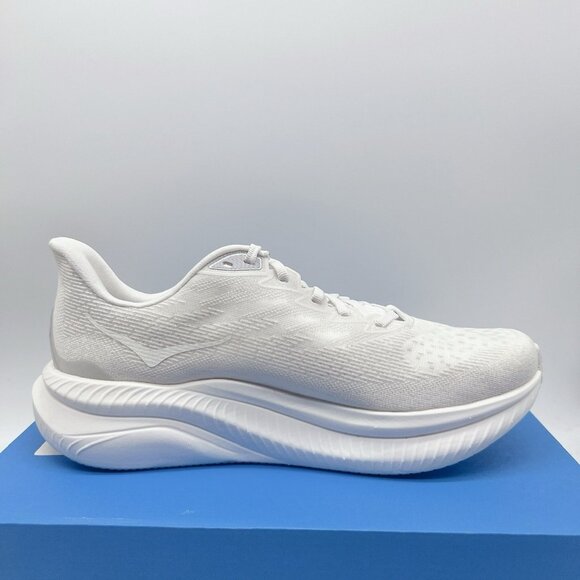 Hoka One One Mach 6 Womens Running Shoes Sneaker White Size US 10 - Picture 8 of 12